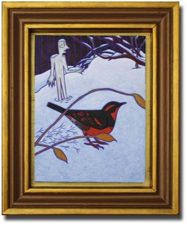 Winter Bird
17" x 14"
SOLD